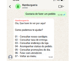 WhatsApp integrado